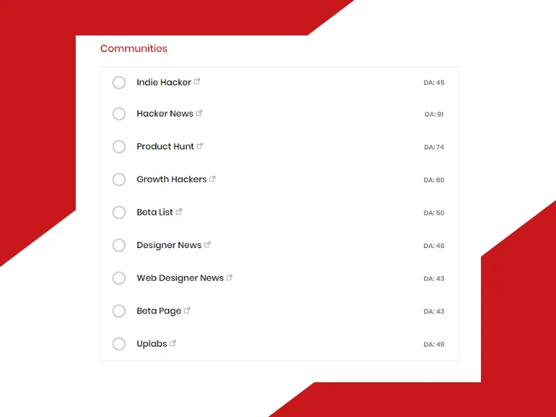Submit Checklist screenshot 1 of 2