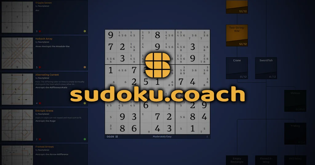 sudoku.coach screenshot 1 of 9