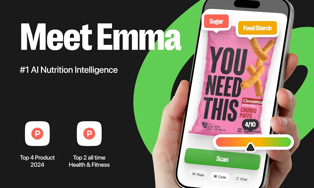 Emma:  AI Food Scanner screenshot 1 of 3