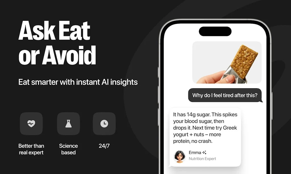 Emma:  AI Food Scanner screenshot 3 of 3