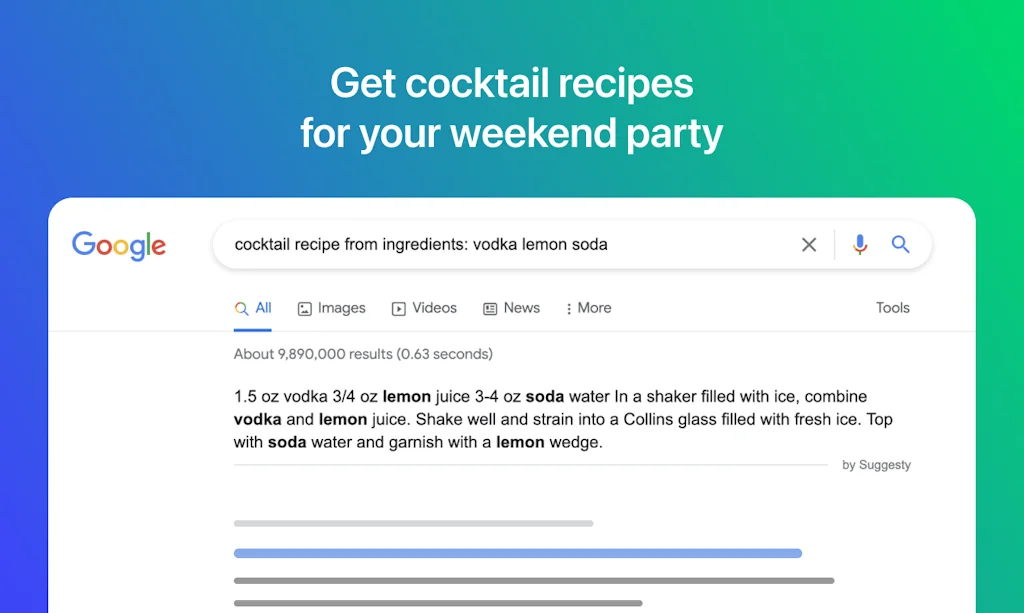 Suggesty: AI Search Tool screenshot 2 of 3