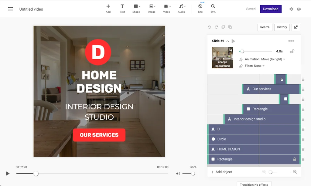SUPA Video Maker screenshot 1 of 3