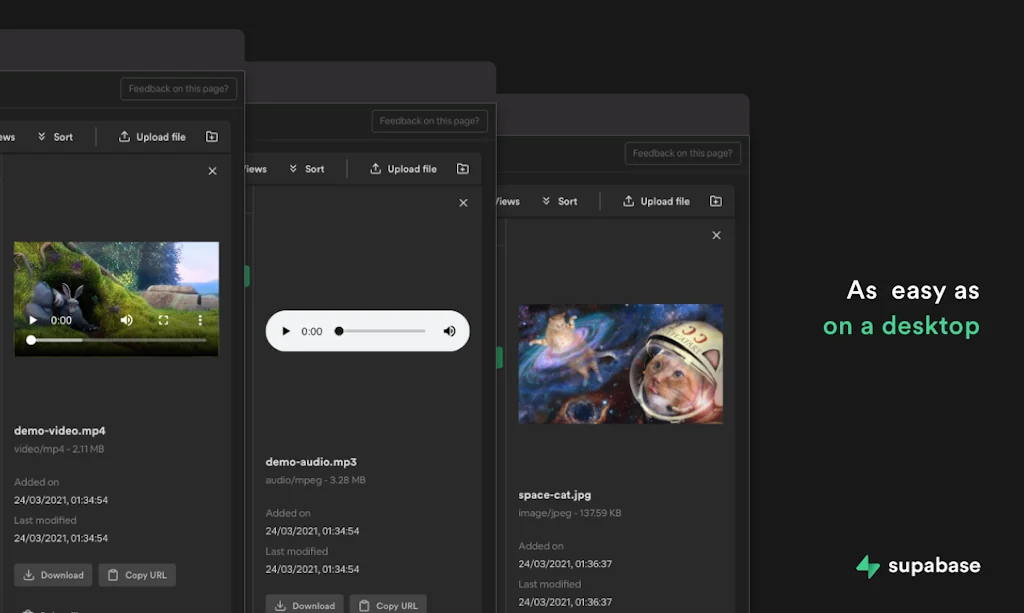 Supabase screenshot 1 of 3