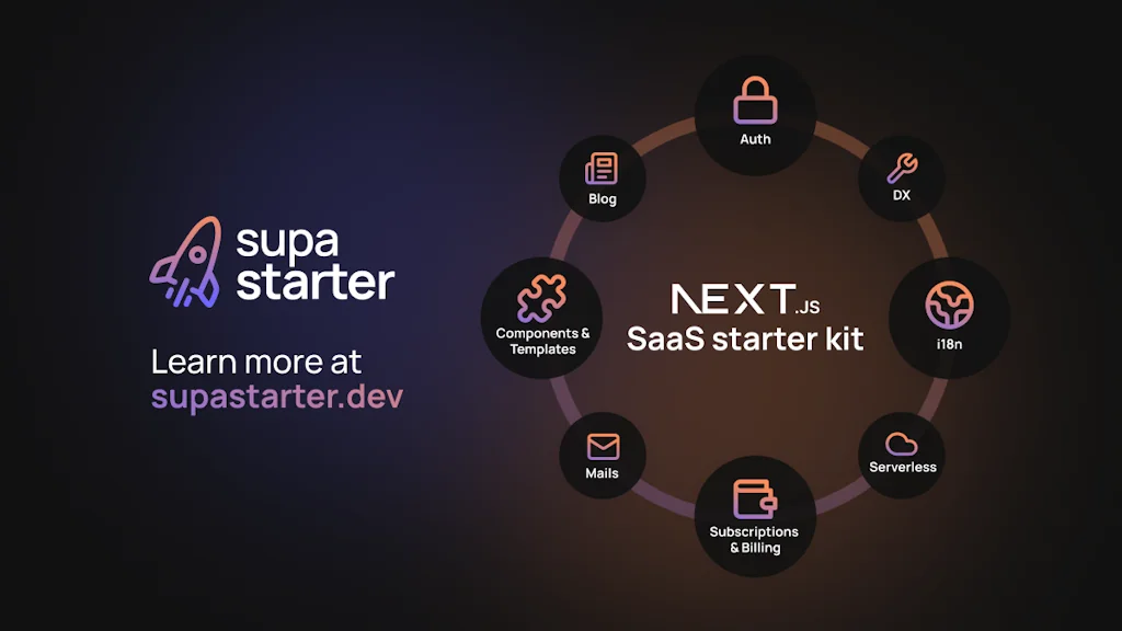 supastarter screenshot 1 of 6