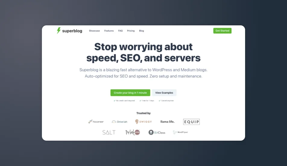 Superblog screenshot 1 of 8