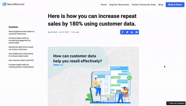 Superblog screenshot 3 of 8