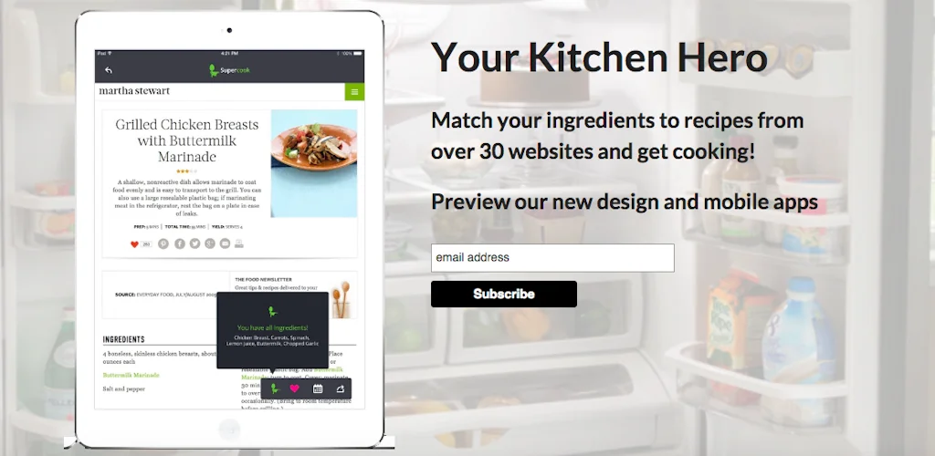 Supercook screenshot 1 of 2