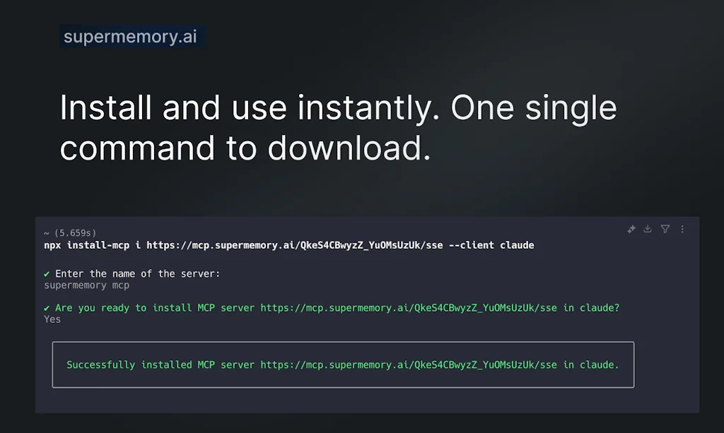 Supermemory screenshot 3 of 6
