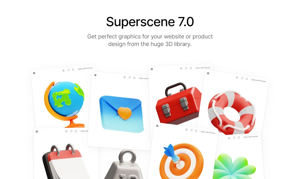 Superscene 3D Constructor 3 screenshot 1 of 9
