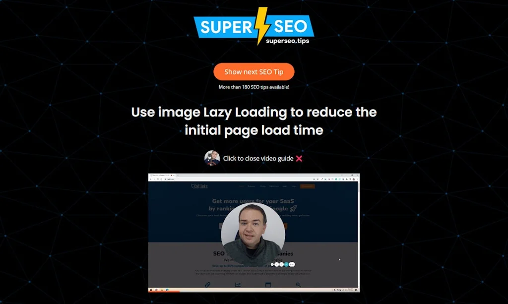 SuperSEO Tips screenshot 1 of 6