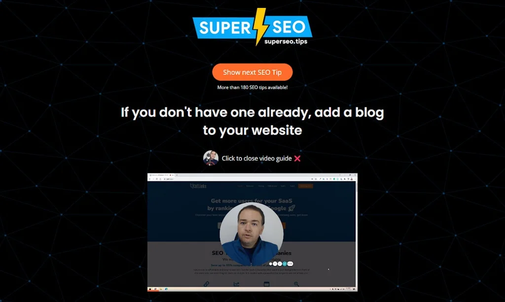SuperSEO Tips screenshot 4 of 6