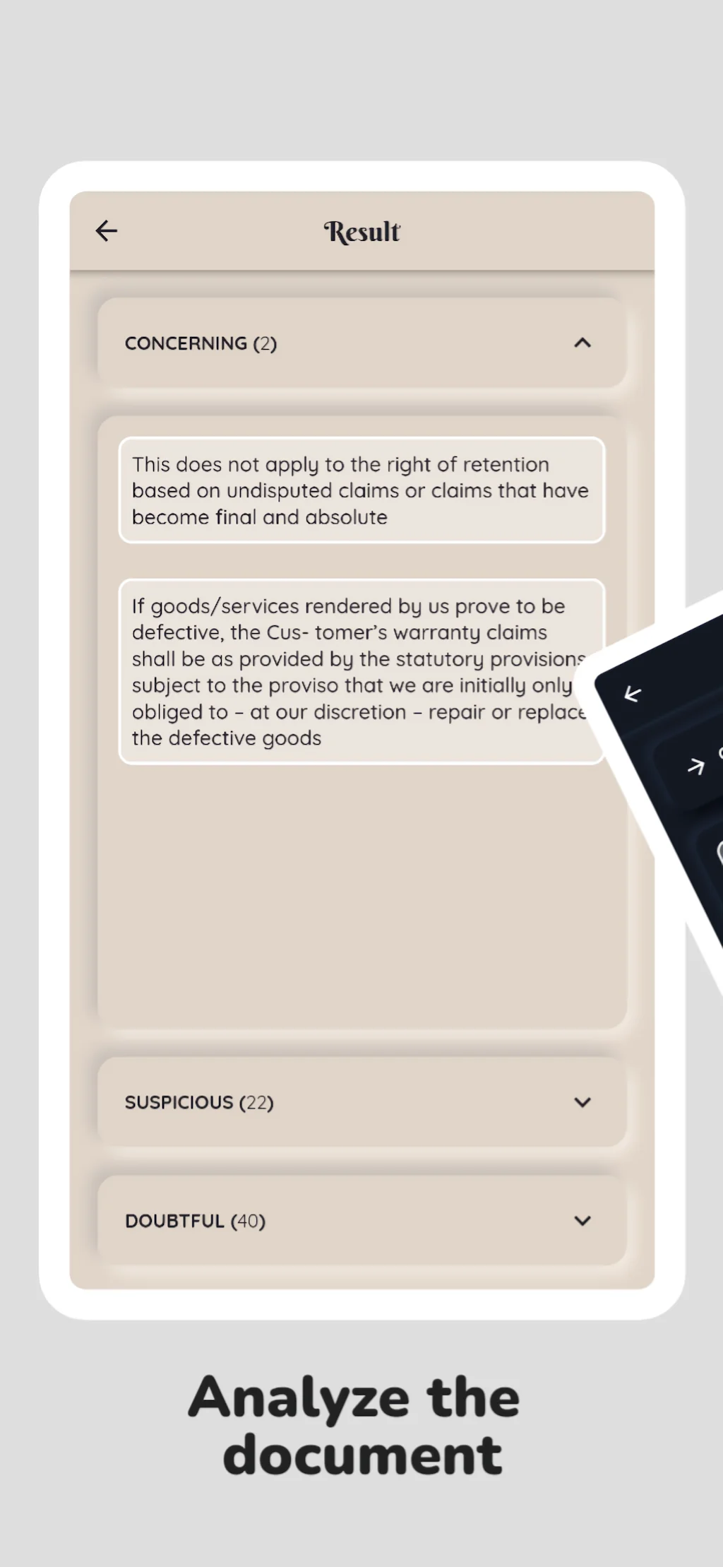 SureScan: AI-based T&C Scanner screenshot 5 of 6