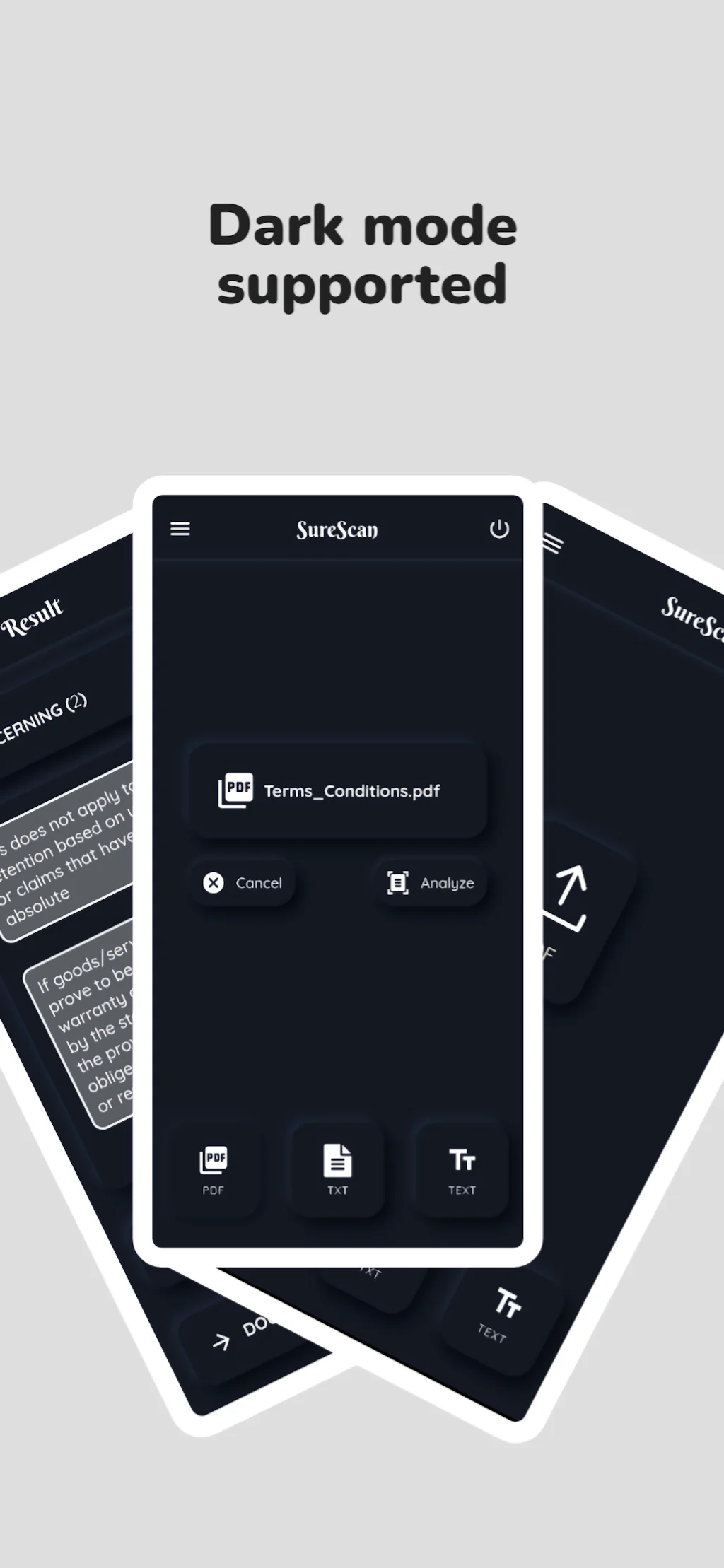 SureScan: AI-based T&C Scanner screenshot 6 of 6