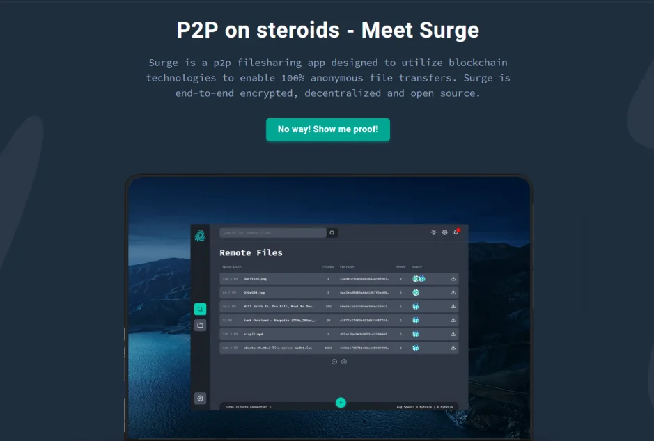 Surge screenshot 1 of 6