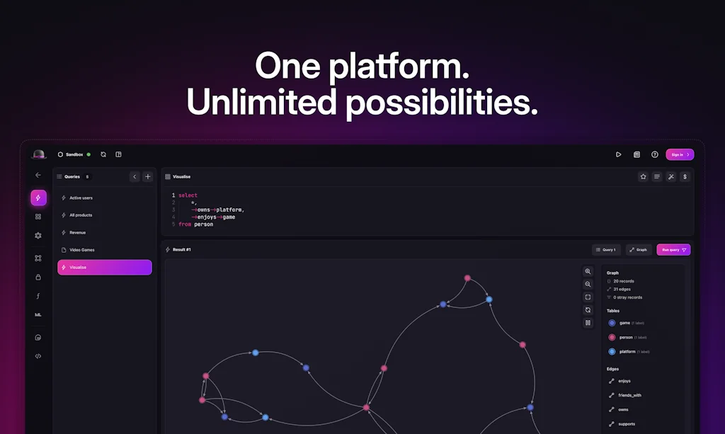 SurrealDB screenshot 2 of 3