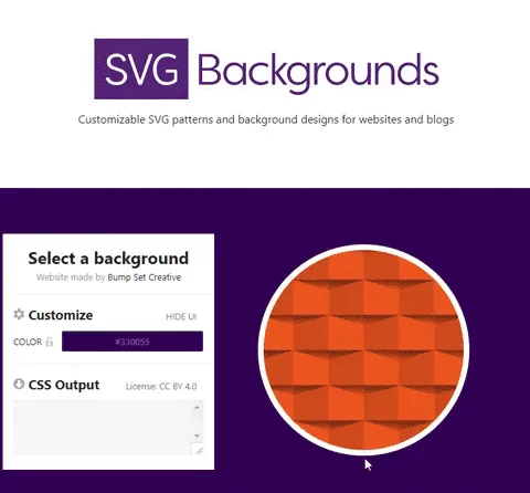 SVG Background Generator screenshot 5 of 6