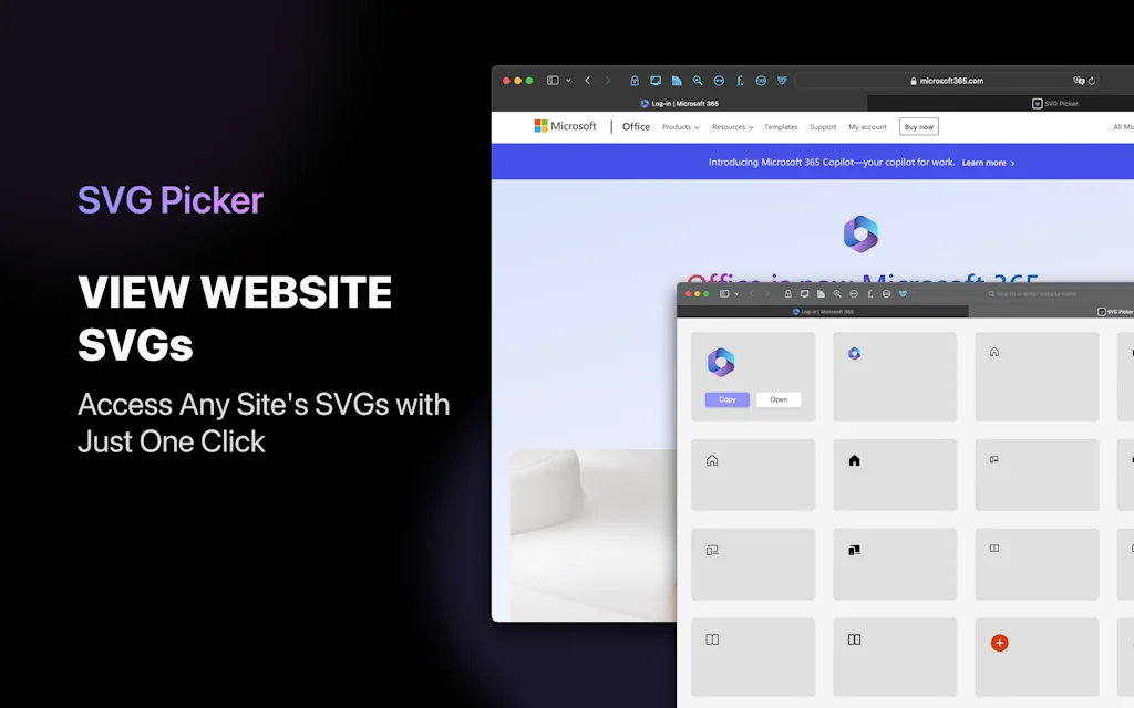 SVG Picker for Safari - Safari Extension screenshot 2 of 4