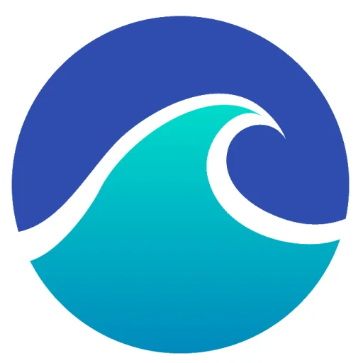SVG Waves logo