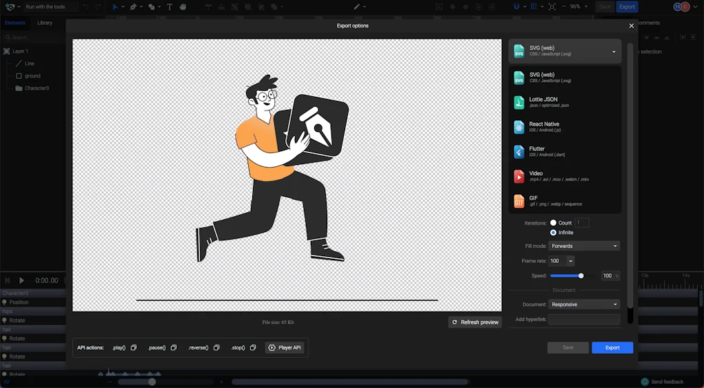 SVGator screenshot 3 of 7