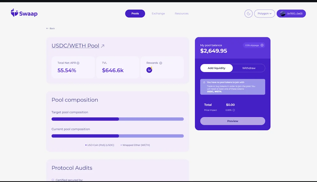 Swaap v2 screenshot 3 of 4