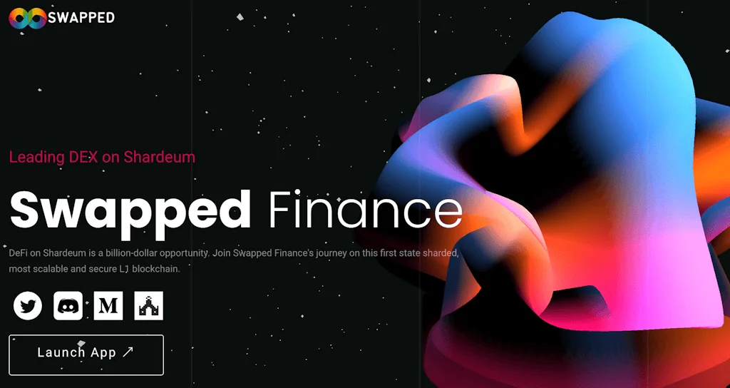 Swapped Finance screenshot 1 of 2