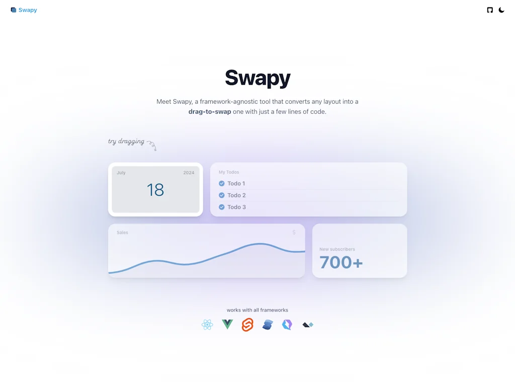 Swapy screenshot 2 of 3