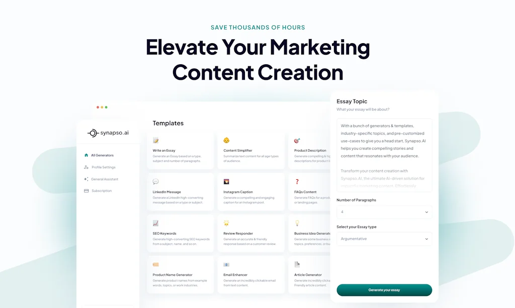Synapso.AI screenshot 2 of 7