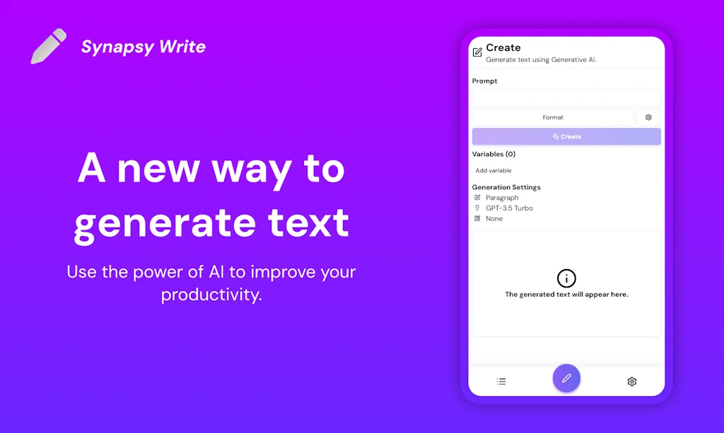 Synapsy Write screenshot 1 of 4