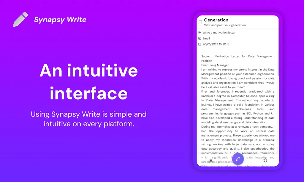 Synapsy Write screenshot 3 of 4