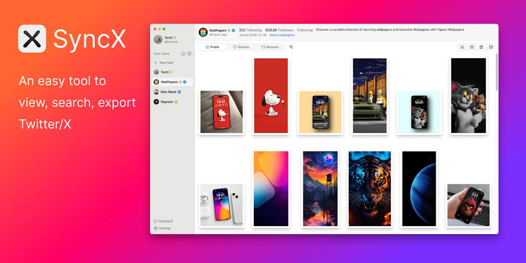 SyncX screenshot 1 of 6