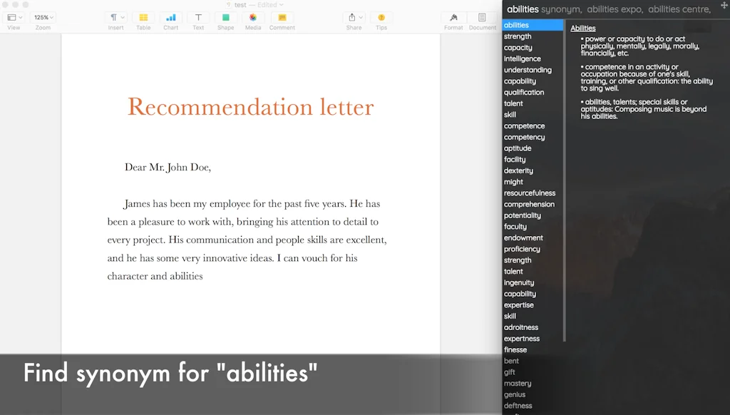 Synonymful screenshot 1 of 2