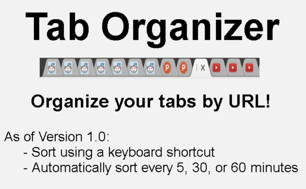 Tab Organizer screenshot 1 of 1