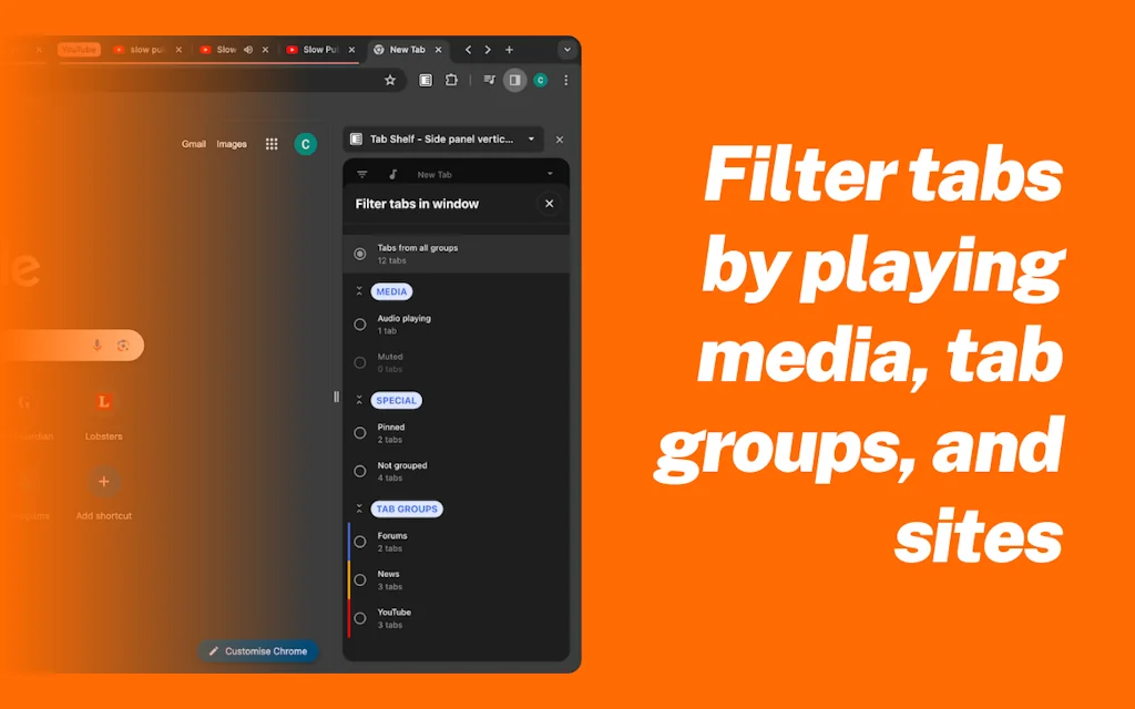Tab Shelf screenshot 4 of 5