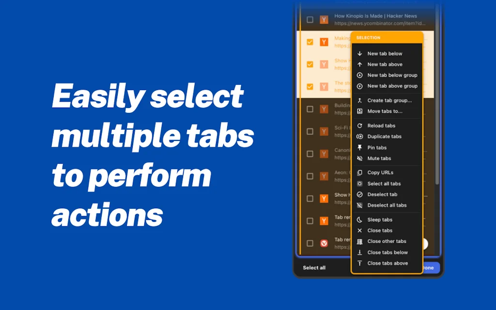 Tab Shelf screenshot 5 of 5