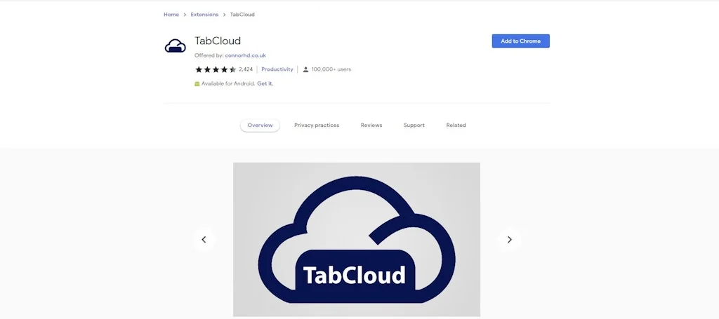 TabCloud screenshot 1 of 1