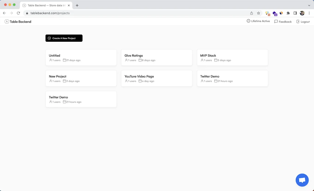Table Backend screenshot 7 of 11