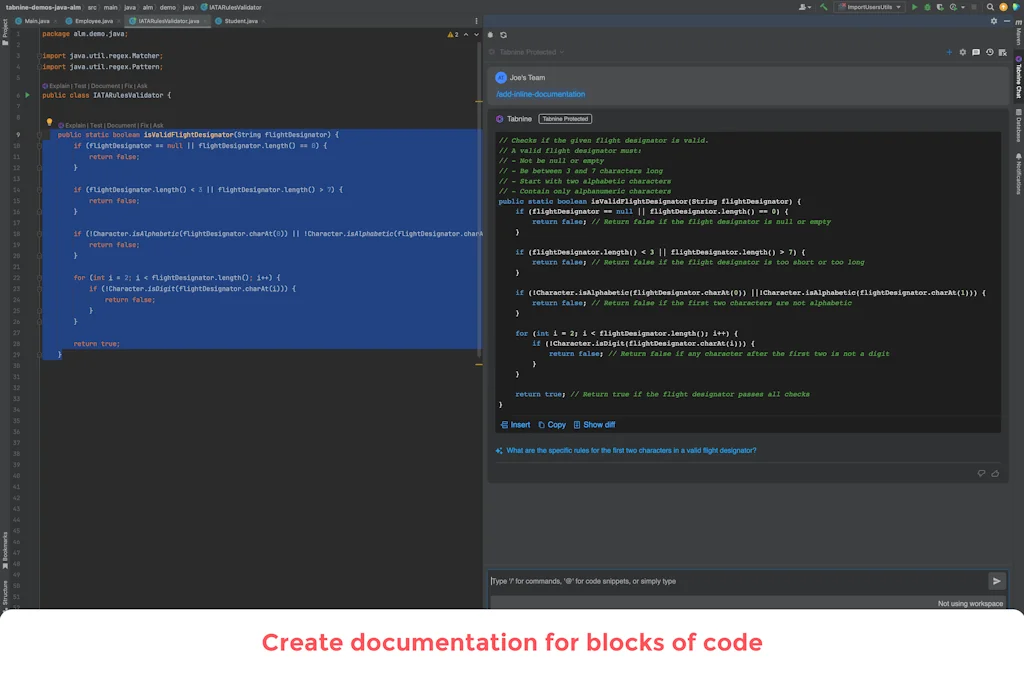 TabNine screenshot 6 of 7