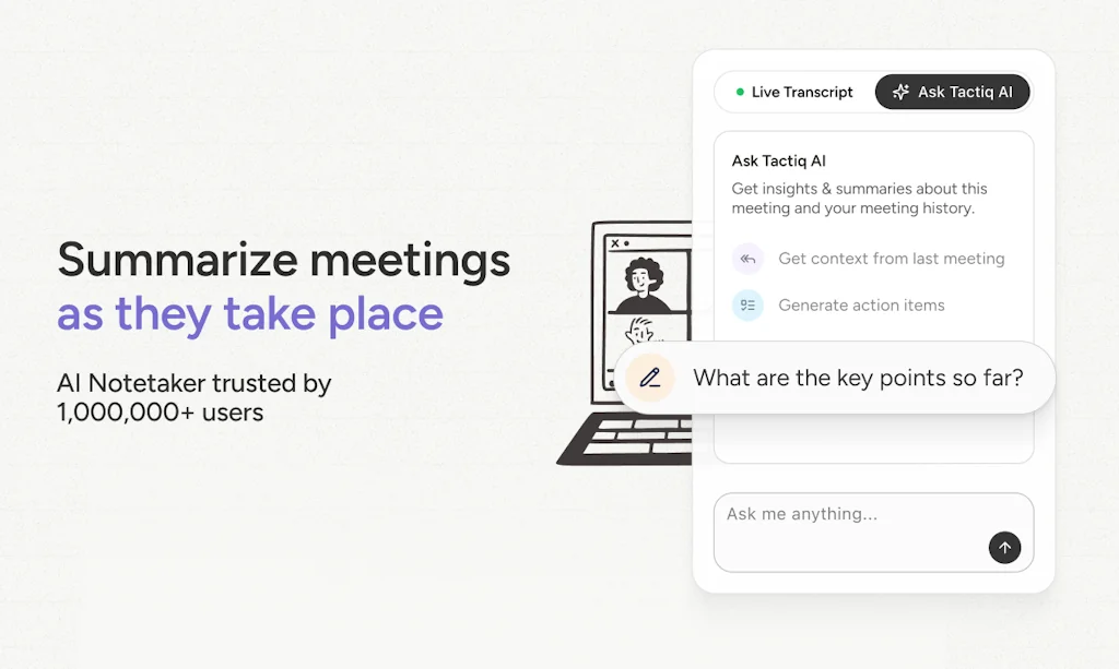 Tactiq screenshot 1 of 3