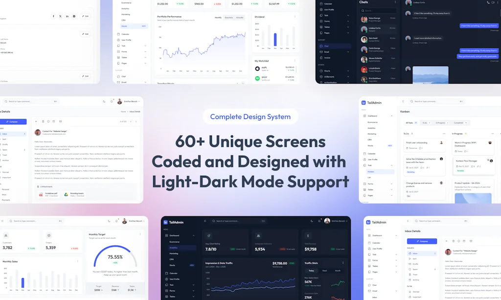TailAdmin screenshot 3 of 3