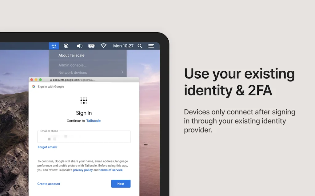 Tailscale screenshot 2 of 4