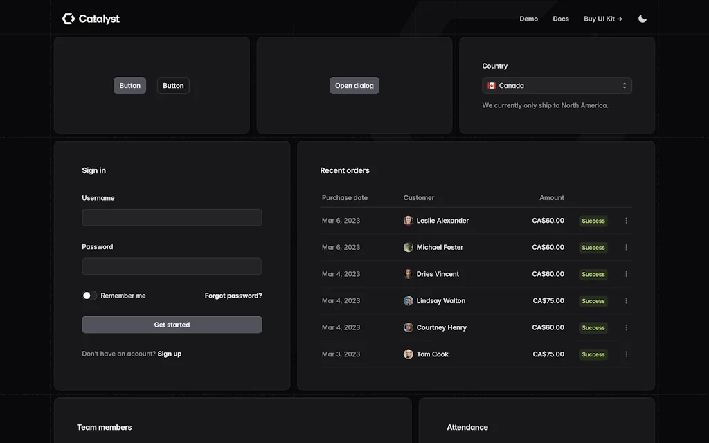 Tailwind UI screenshot 3 of 4