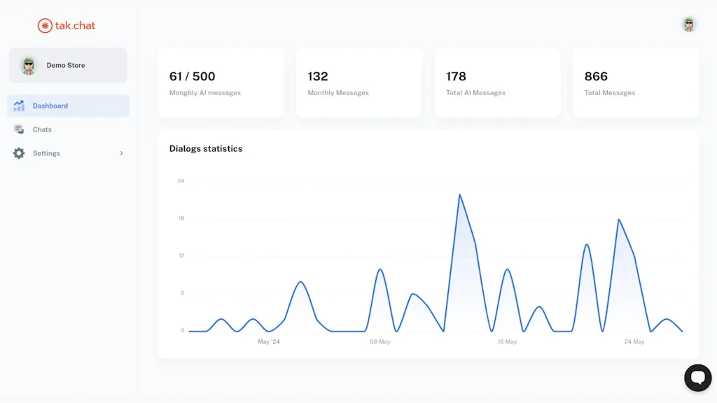 tak.chat for Shopify screenshot 3 of 5