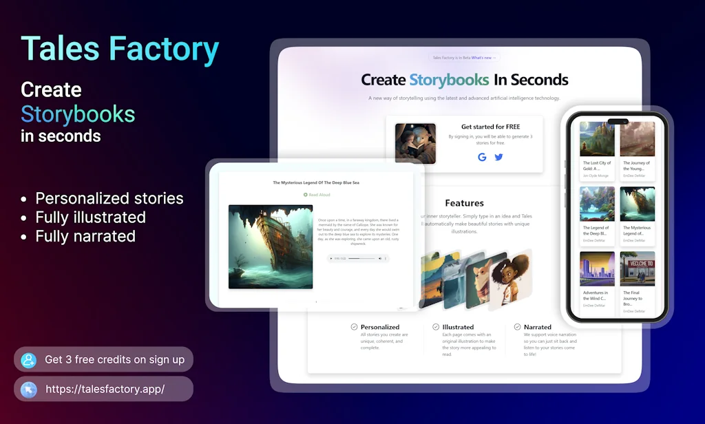 Tales Factory screenshot 1 of 4