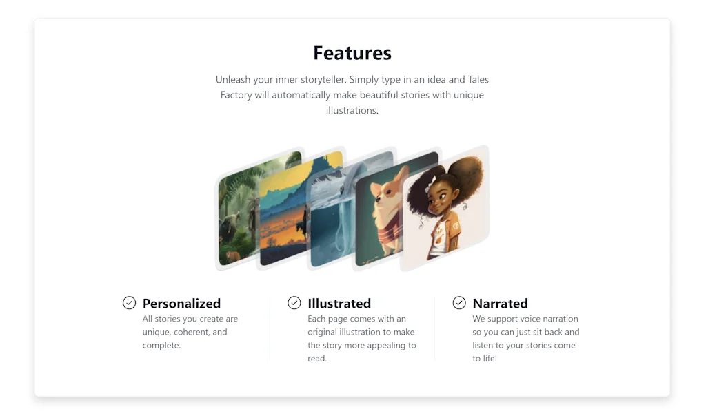 Tales Factory screenshot 2 of 4