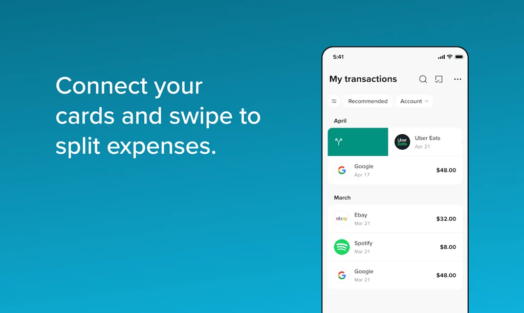 Tandem - Expense Sharing screenshot 3 of 6