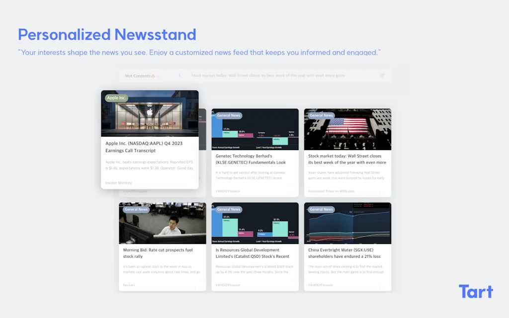 Tart Finance screenshot 3 of 3