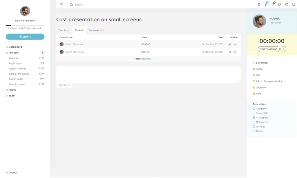 Task Rocket screenshot 4 of 4