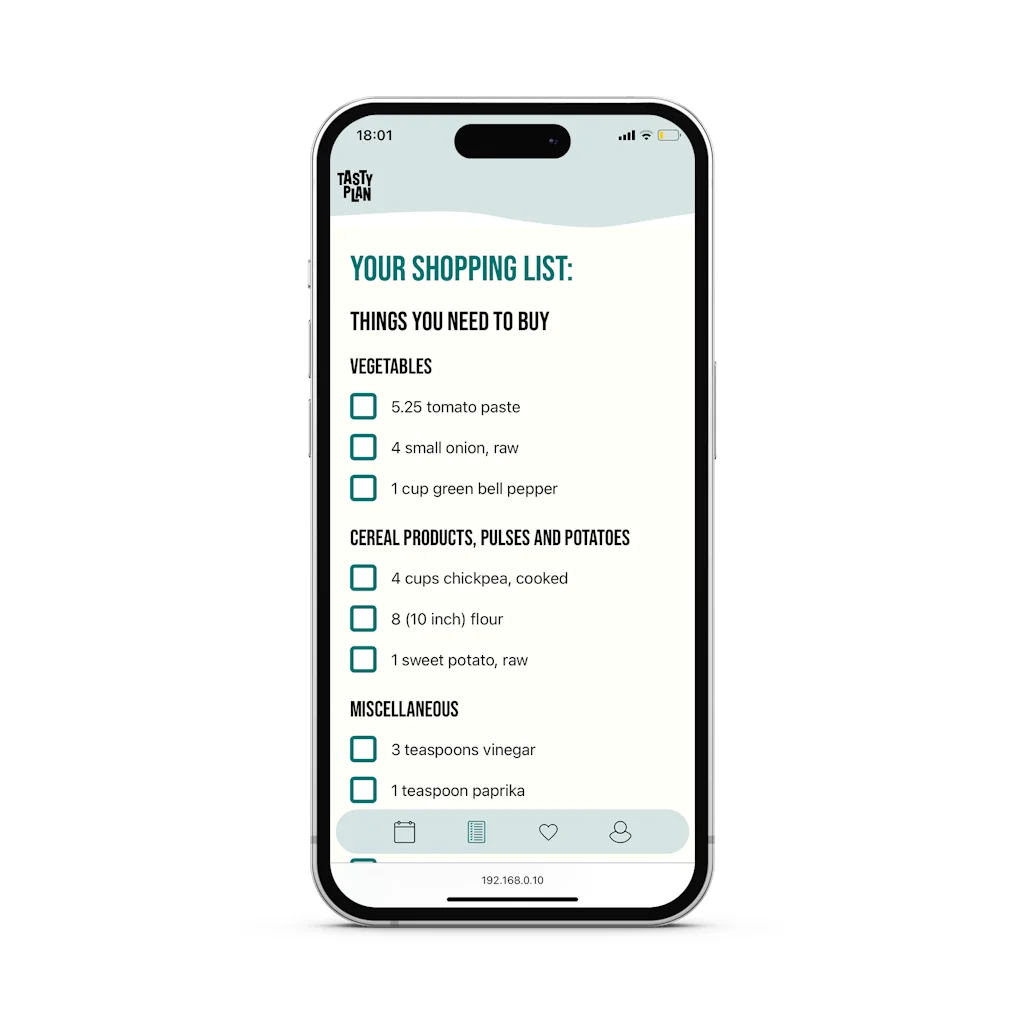 TastyPlan screenshot 12 of 15