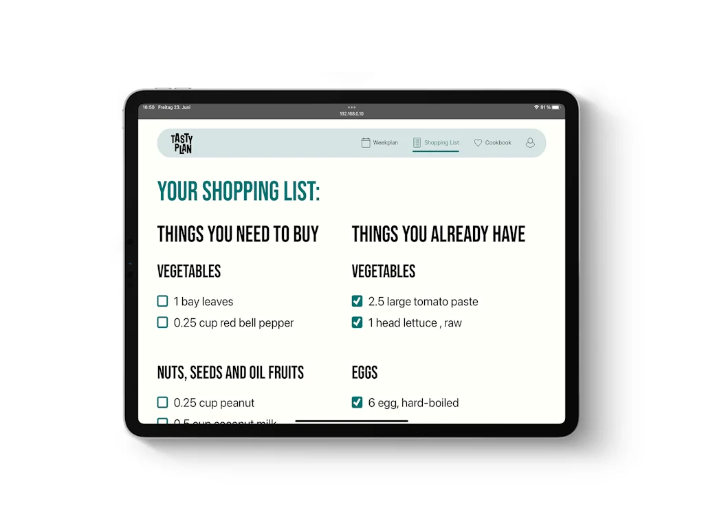 TastyPlan screenshot 6 of 15