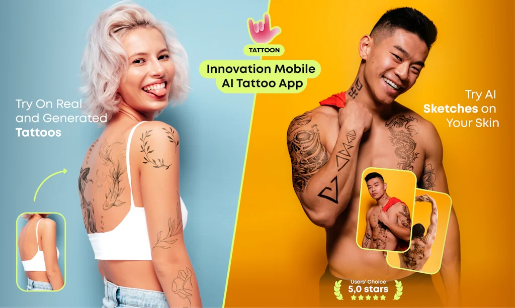 Tattoon App screenshot 1 of 6